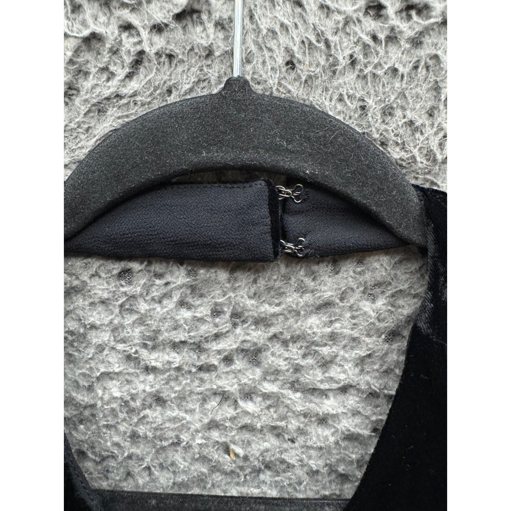 Reformation Black Velvet Mini Dress - Picture 7 of 9